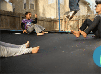 How to Clean a Backyard Trampoline