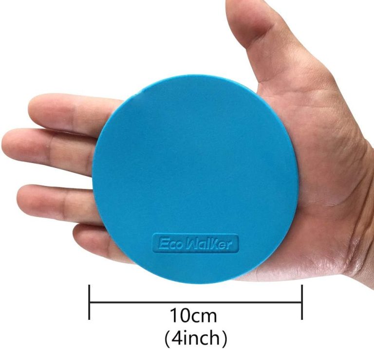 4inch Mini Floor Spot Markers for Classroom Preschool and Kindergarten (Set of 20pcs) (Blue)