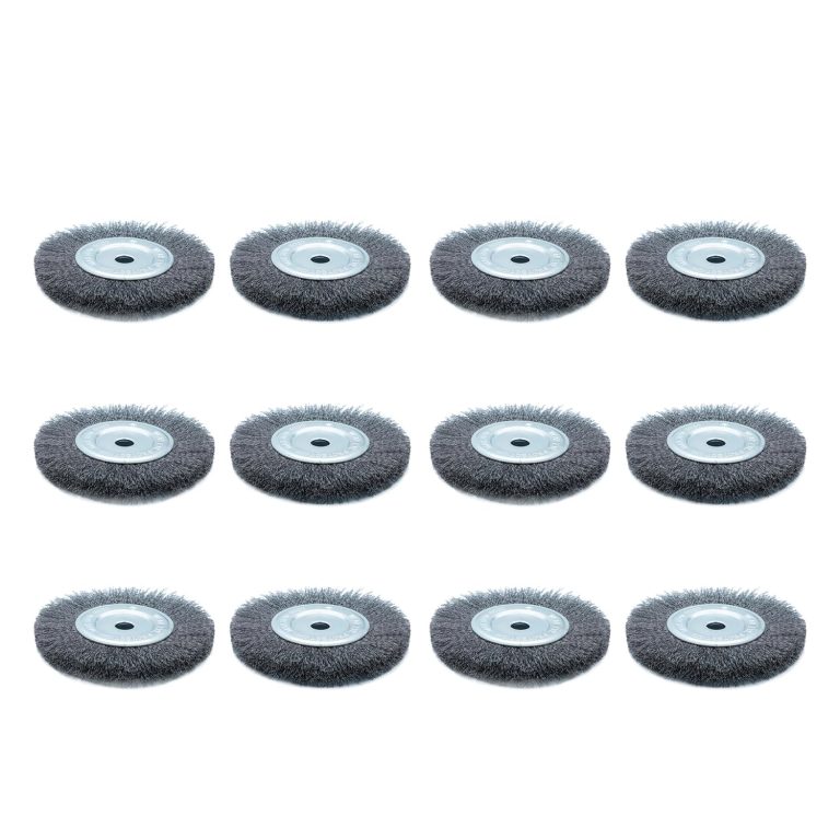 6inch Bench Wire Wheel Brush Set for Rust,