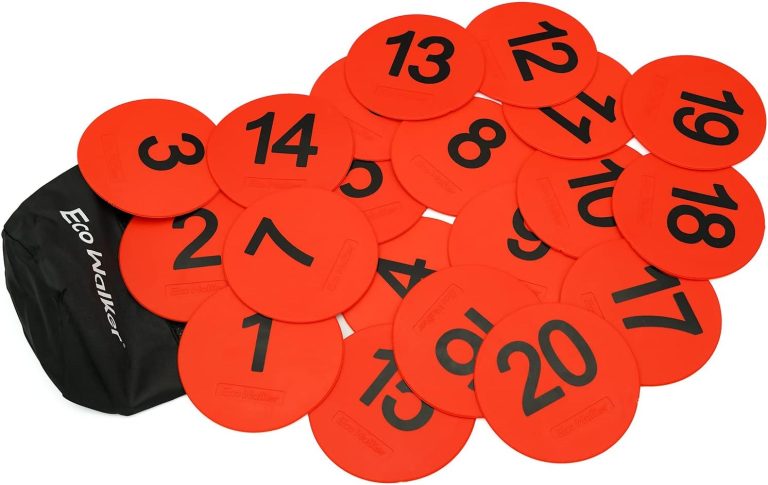 4inch Mini Floor Spot Markers for Classroom Presch...